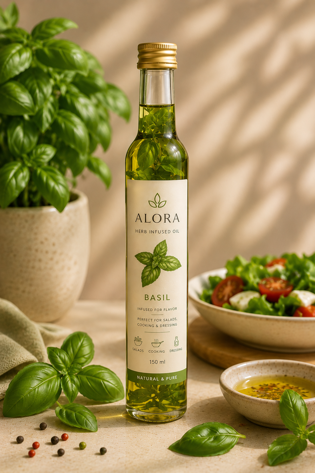 Basil Infused Oil