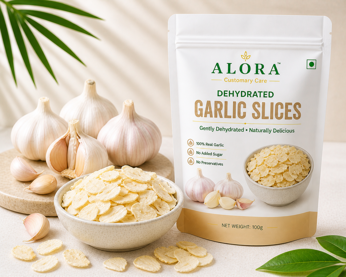 Dehydrated Garlic