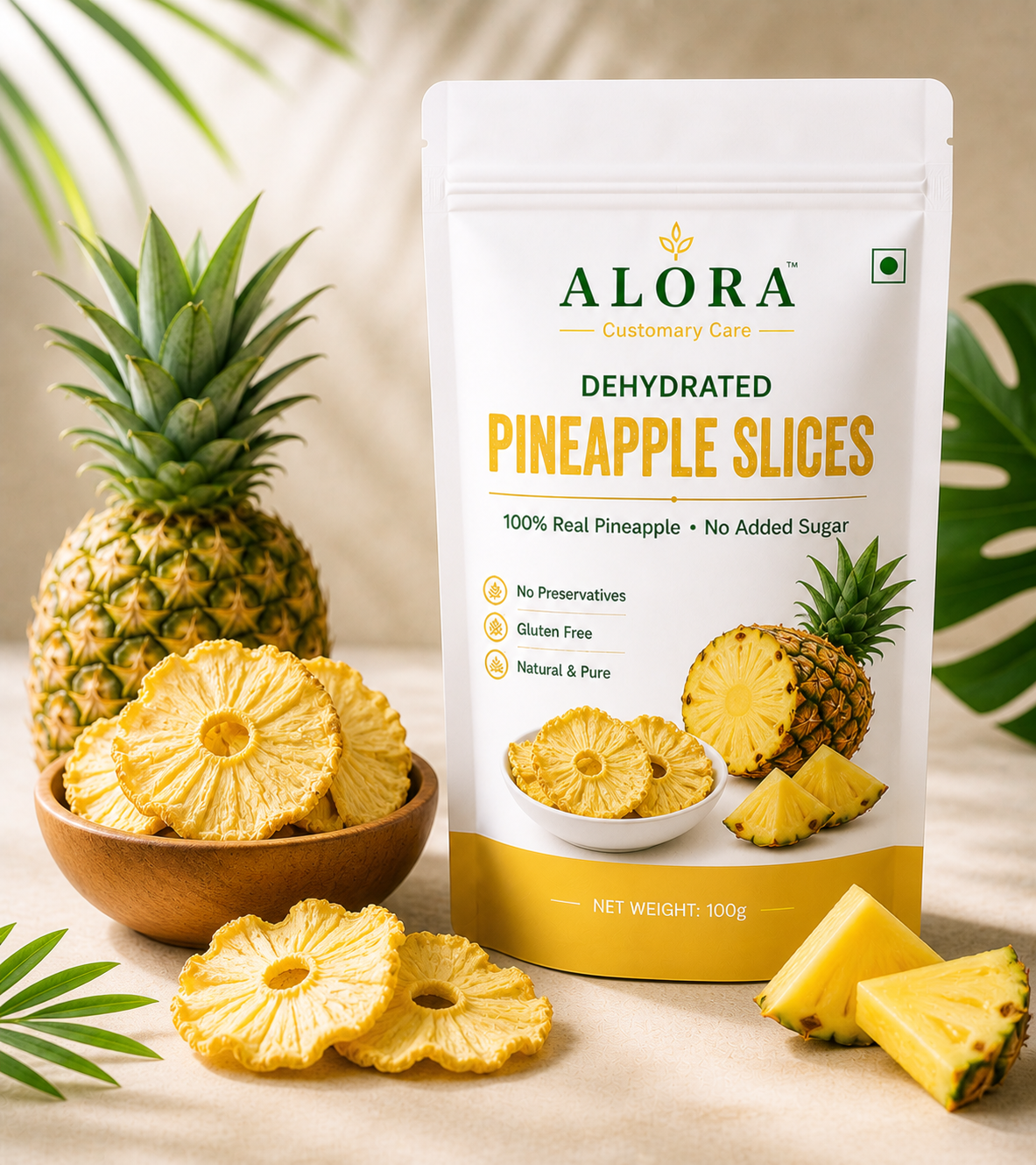 Dehydrated Pineapple