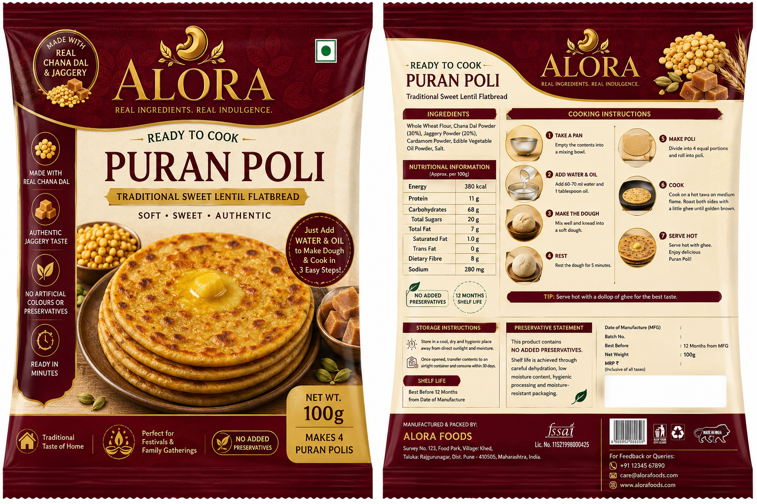 Puran Poli Mix