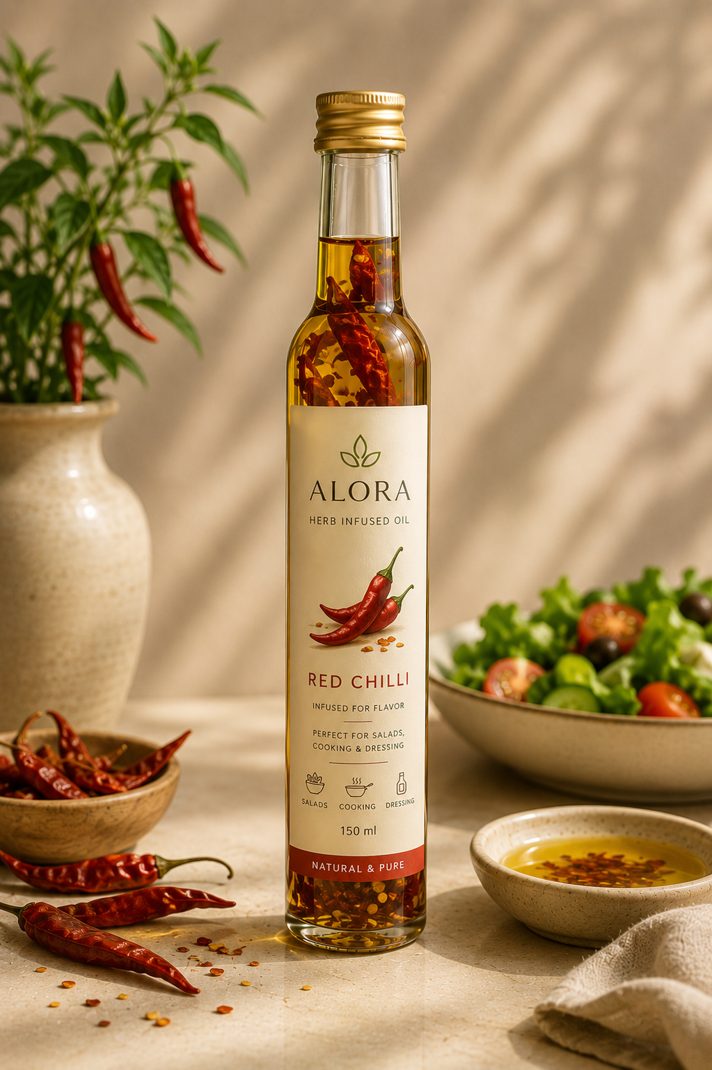 Red Chilli Infused Oil