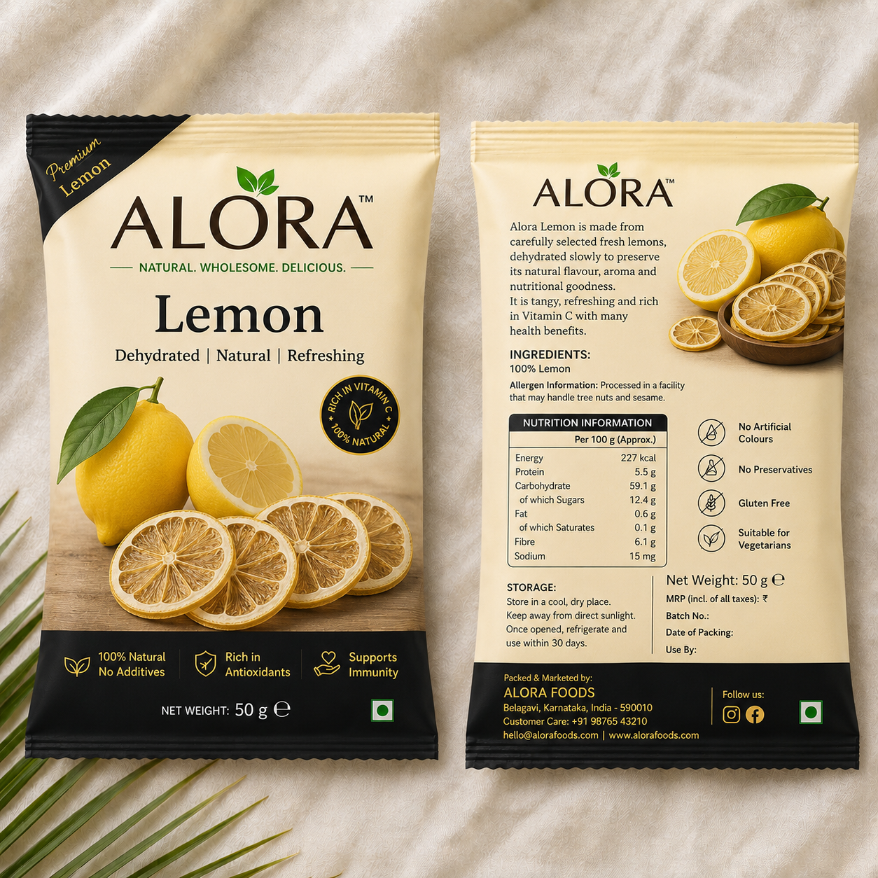 Dehydrated Lemon