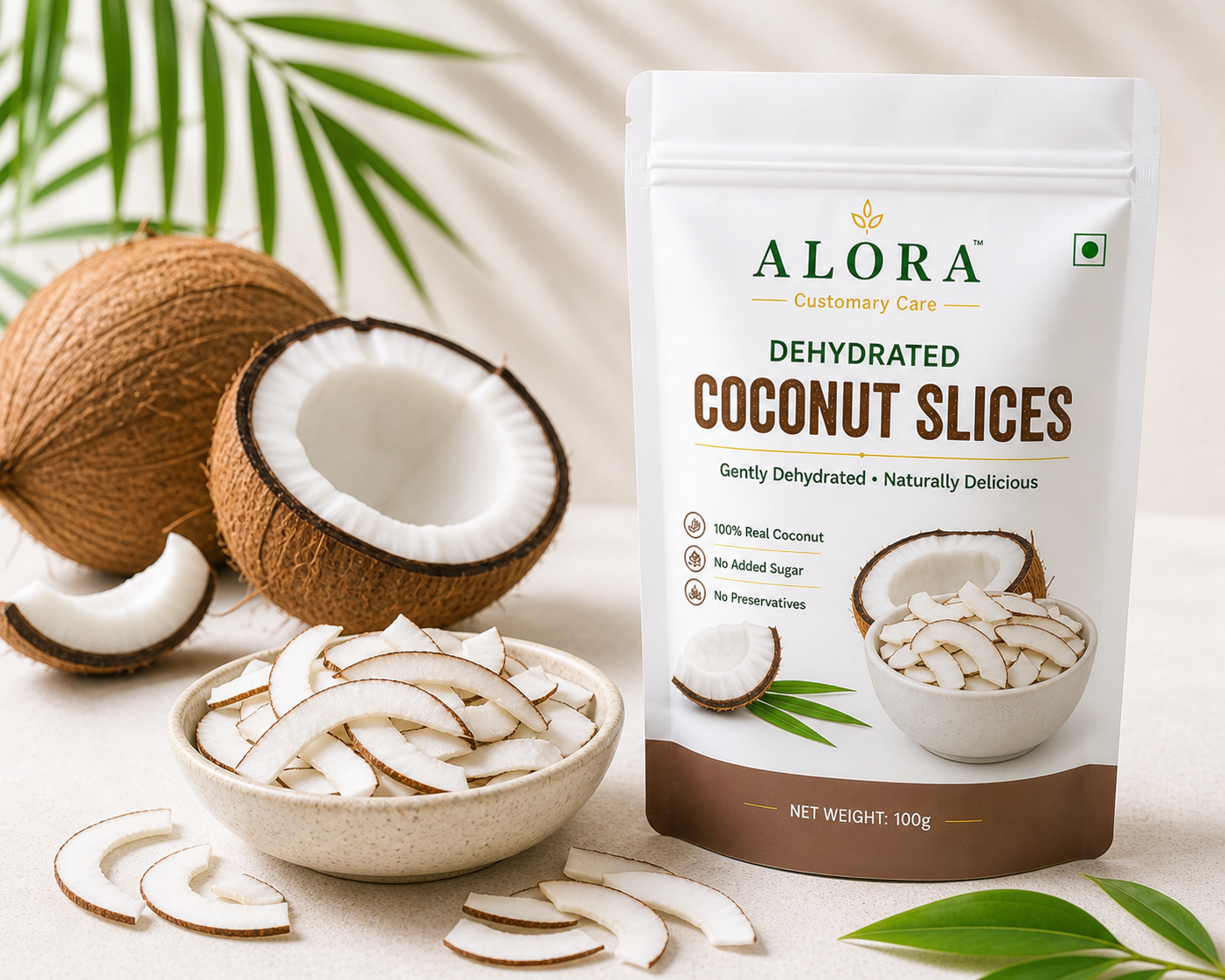 Dehydrated Coconut